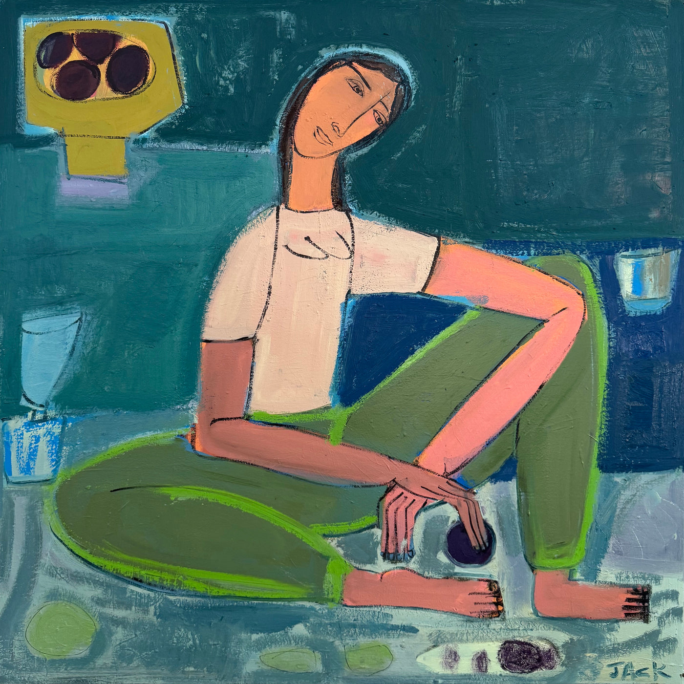 "Quiet morning" | Blue Print Gallery