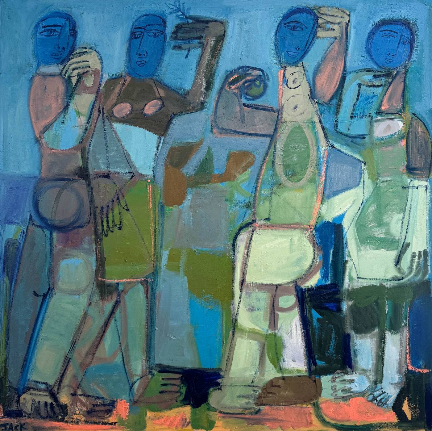 "Fisherman's wives" | Merritt Gallery