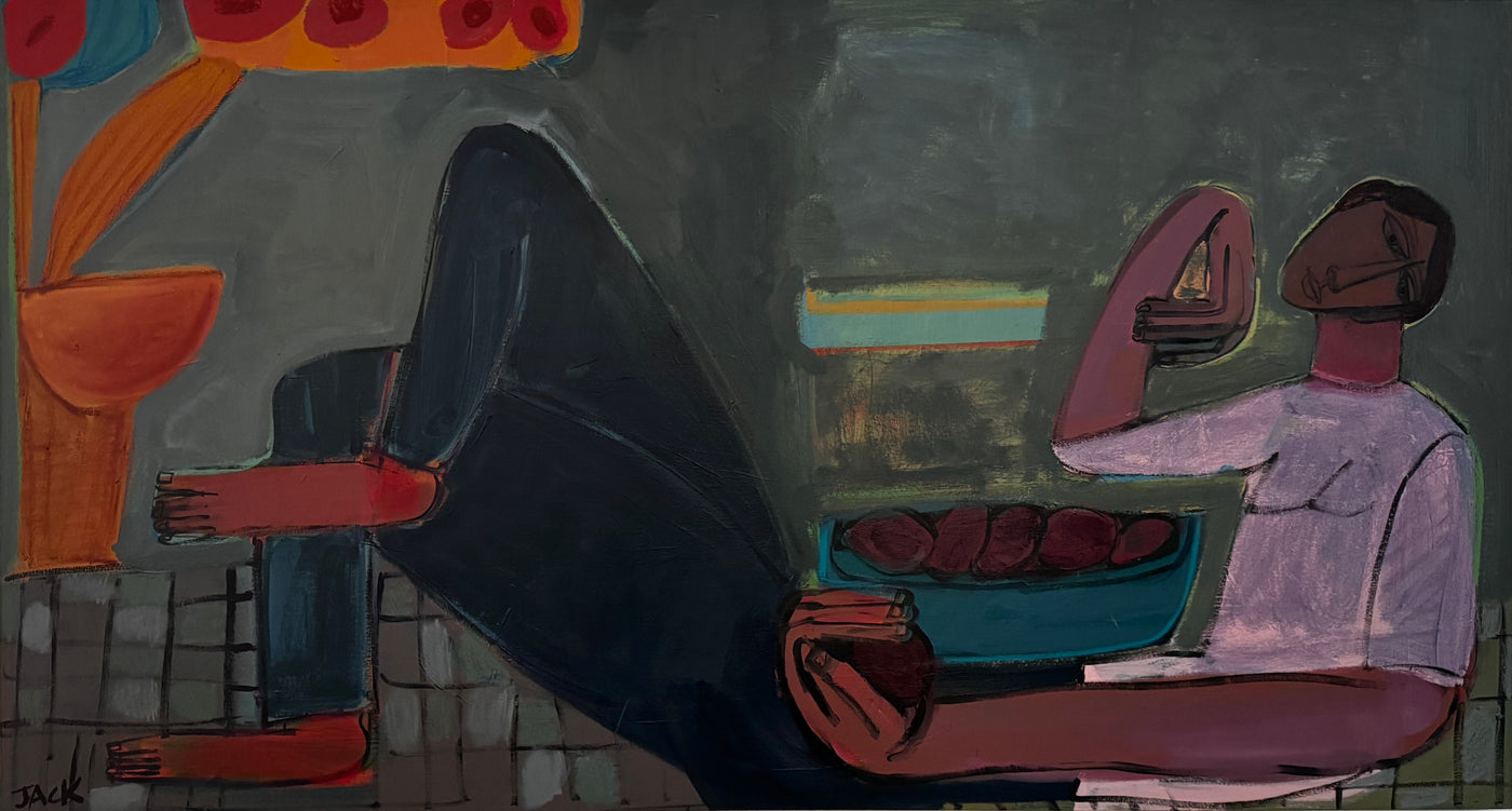 "Patio woman" | JoAnne Artman Gallery