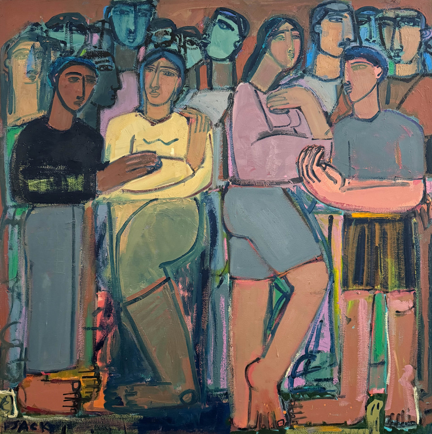 "The Spectators" | Rebecca Jack studio